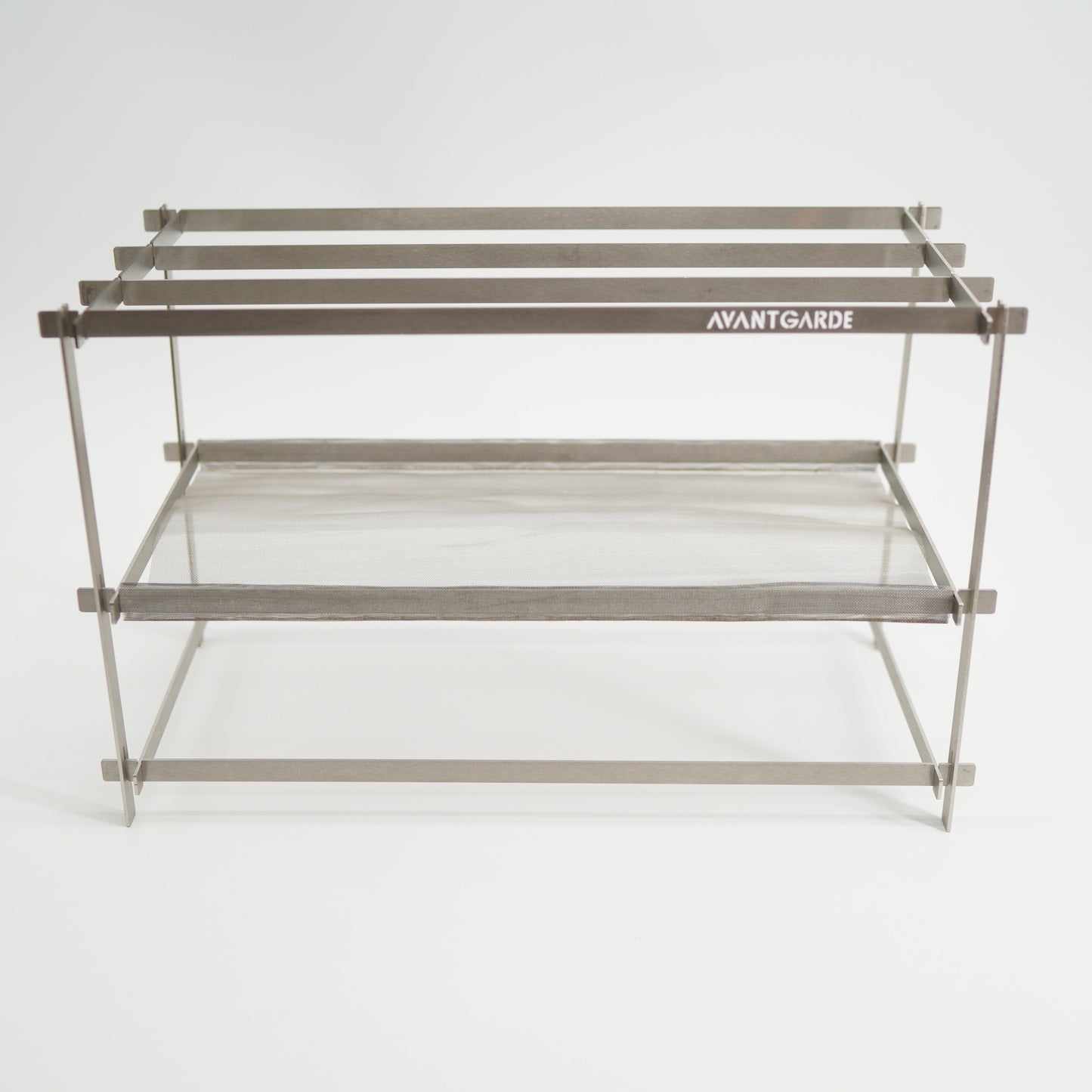 AVANT GARDE flat bar mesh bonfire stand