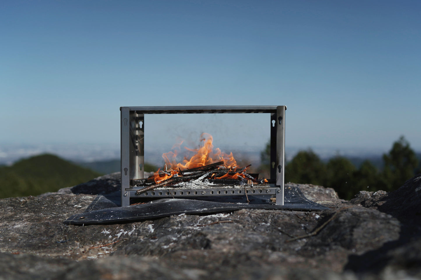 AVANT GARDE secondary combustion bonfire stand