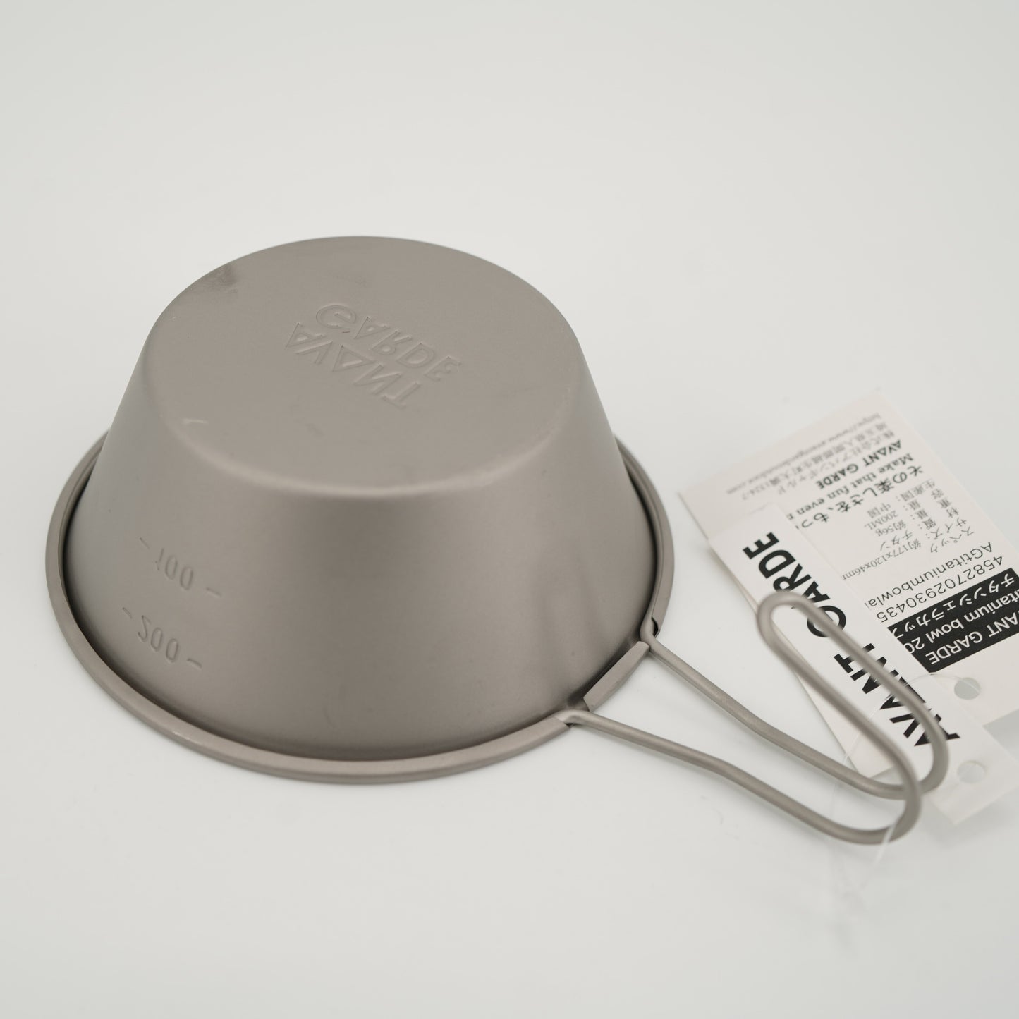 AVANT GARDE 200ml titanium bowl