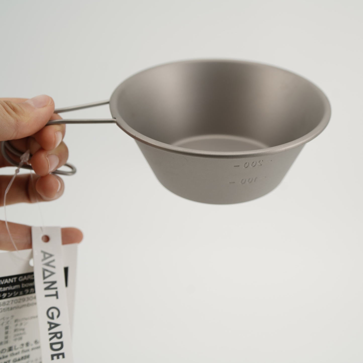 AVANT GARDE 200ml titanium bowl