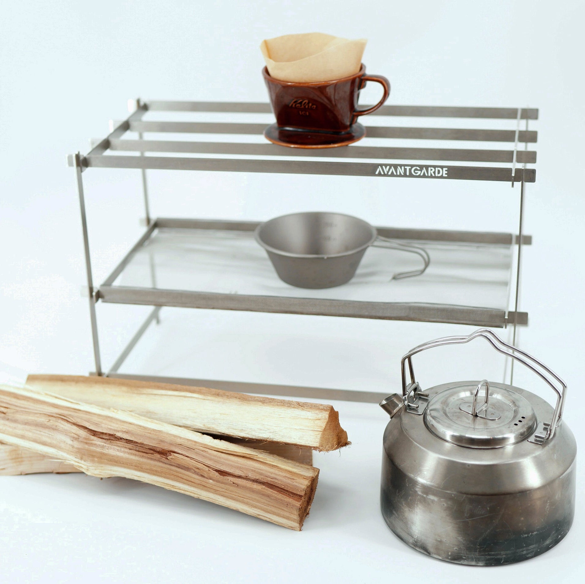 AVANT GARDE compact folding bonfire stand 折りたたみ折りたたみ式