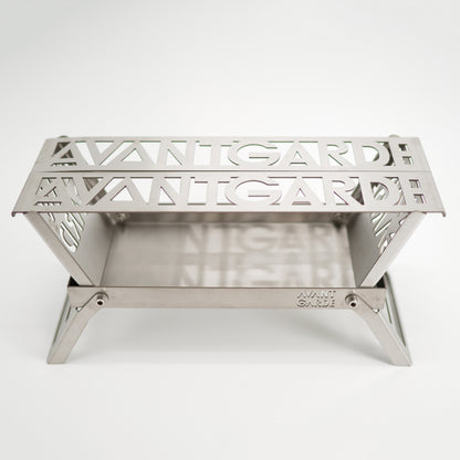 AVANT GARDE folding compact bonfire stand