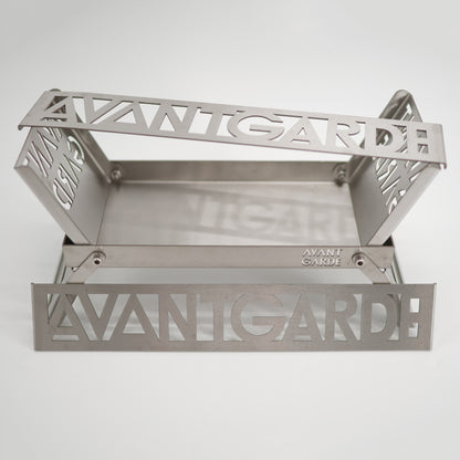 AVANT GARDE folding compact bonfire stand