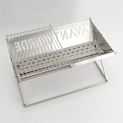AVANT GARDE compact folding bonfire stand