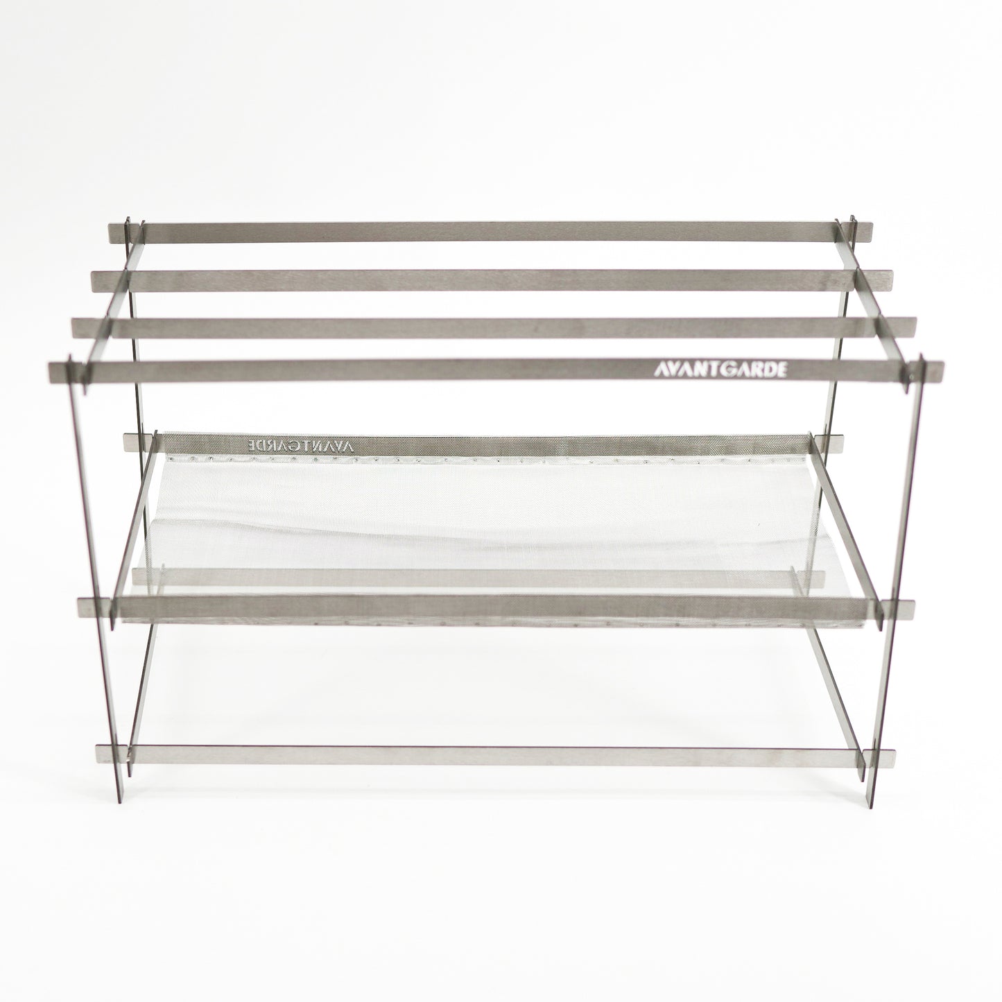 AVANT GARDE flat bar mesh bonfire stand