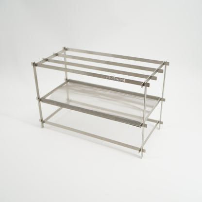 AVANT GARDE flat bar mesh bonfire stand