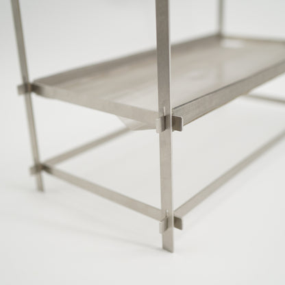 AVANT GARDE flat bar mesh bonfire stand