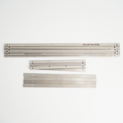 AVANT GARDE flat bar mesh bonfire stand