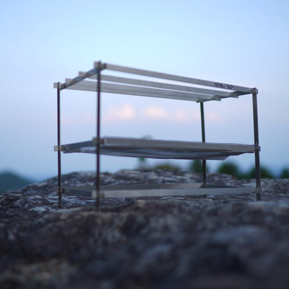 AVANT GARDE flat bar mesh bonfire stand