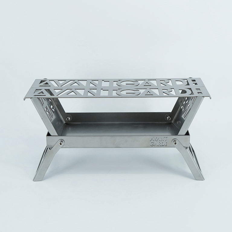 AVANT GARDE folding compact bonfire stand
