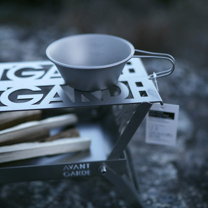 AVANT GARDE folding compact bonfire stand