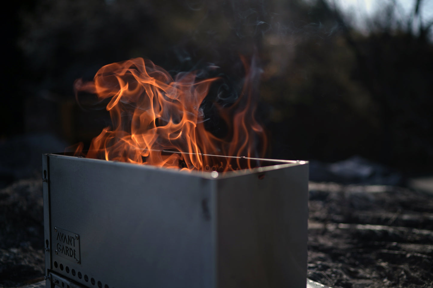 AVANT GARDE secondary combustion bonfire stand