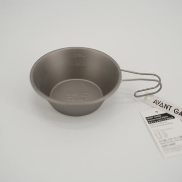 AVANT GARDE 200ml titanium bowl