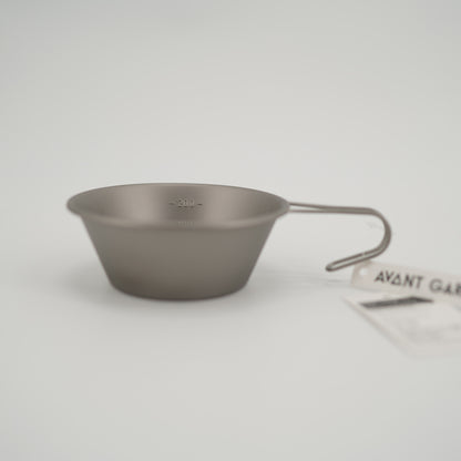 AVANT GARDE 200ml titanium bowl